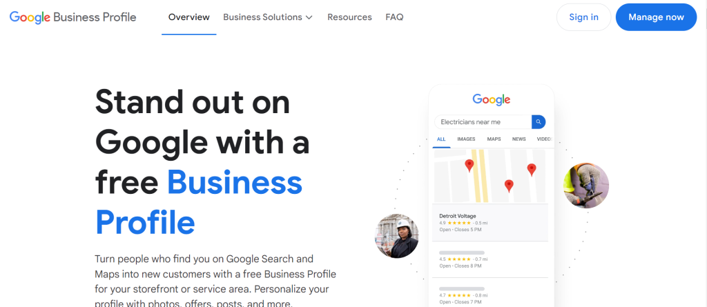 Google My Business (GMB) Optimization