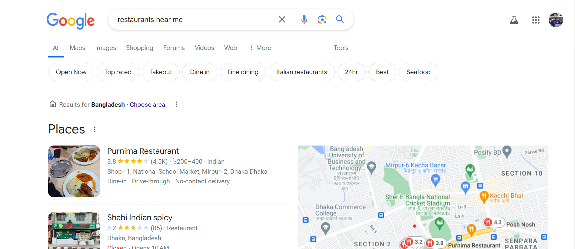 local keyword research